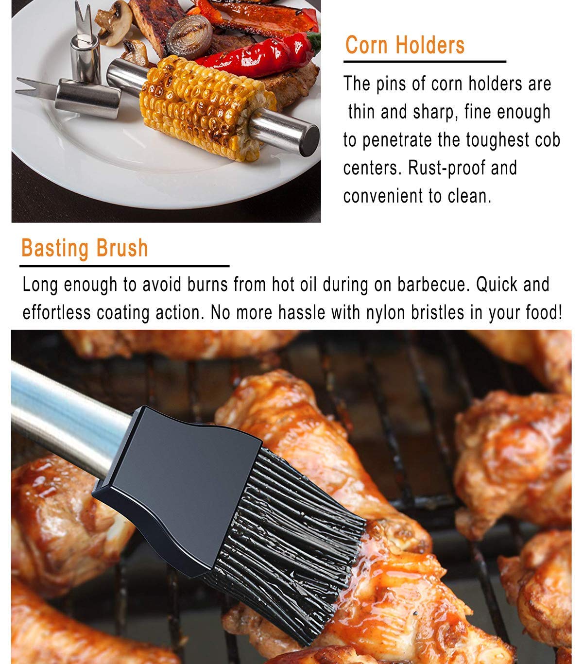 BBQ Grill Tool Set in Aluminum Storage Case