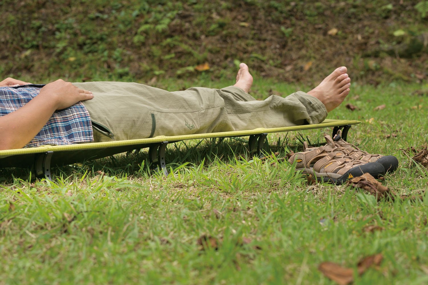 Beach Blanket Sized Camping Bed