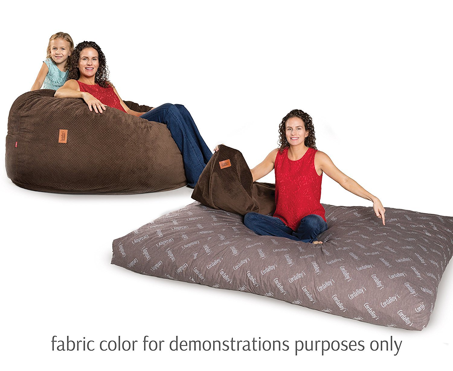 Beanbag Chair that Transforms Into a Bed