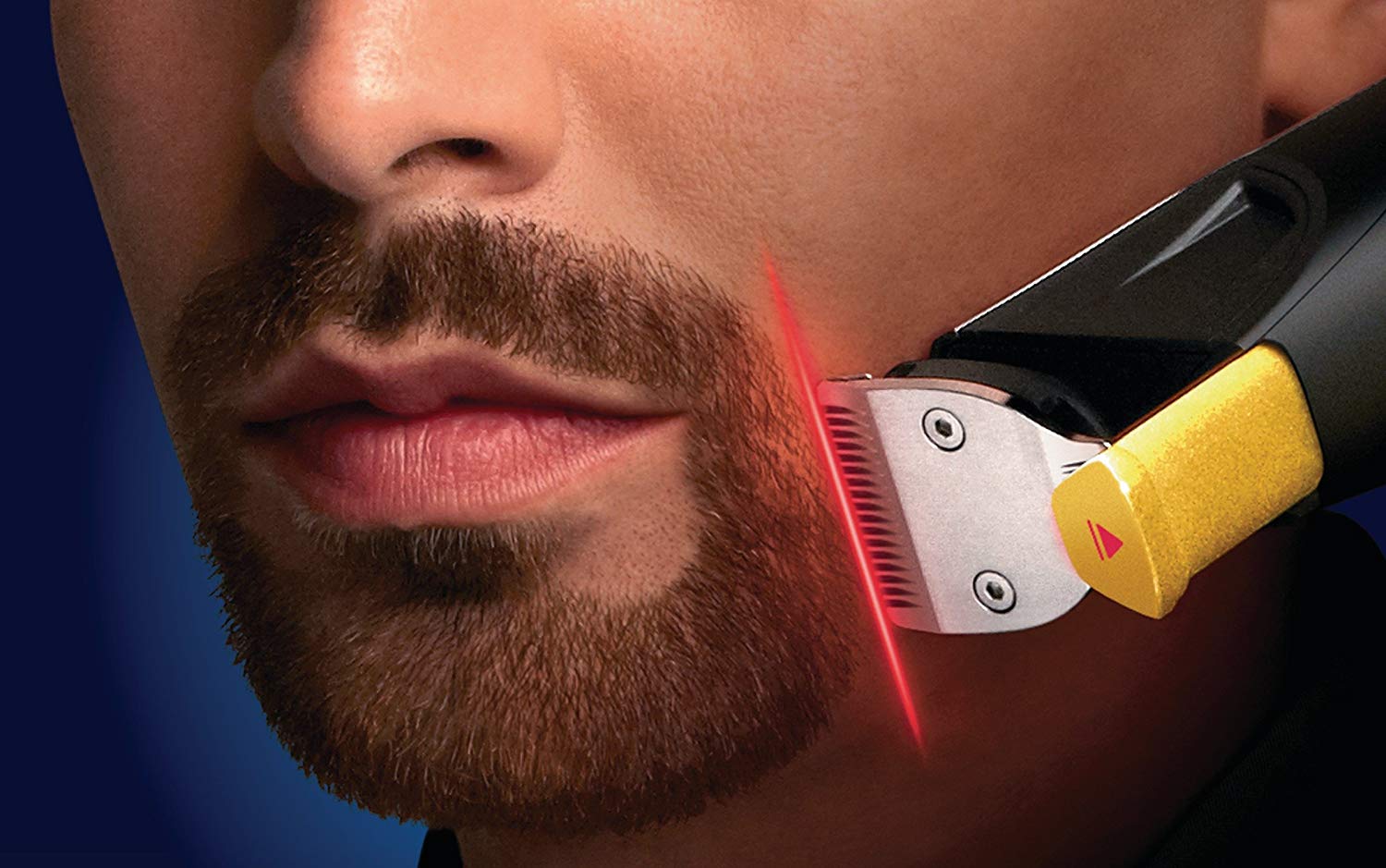 Beard Trimmer with Laser Guide