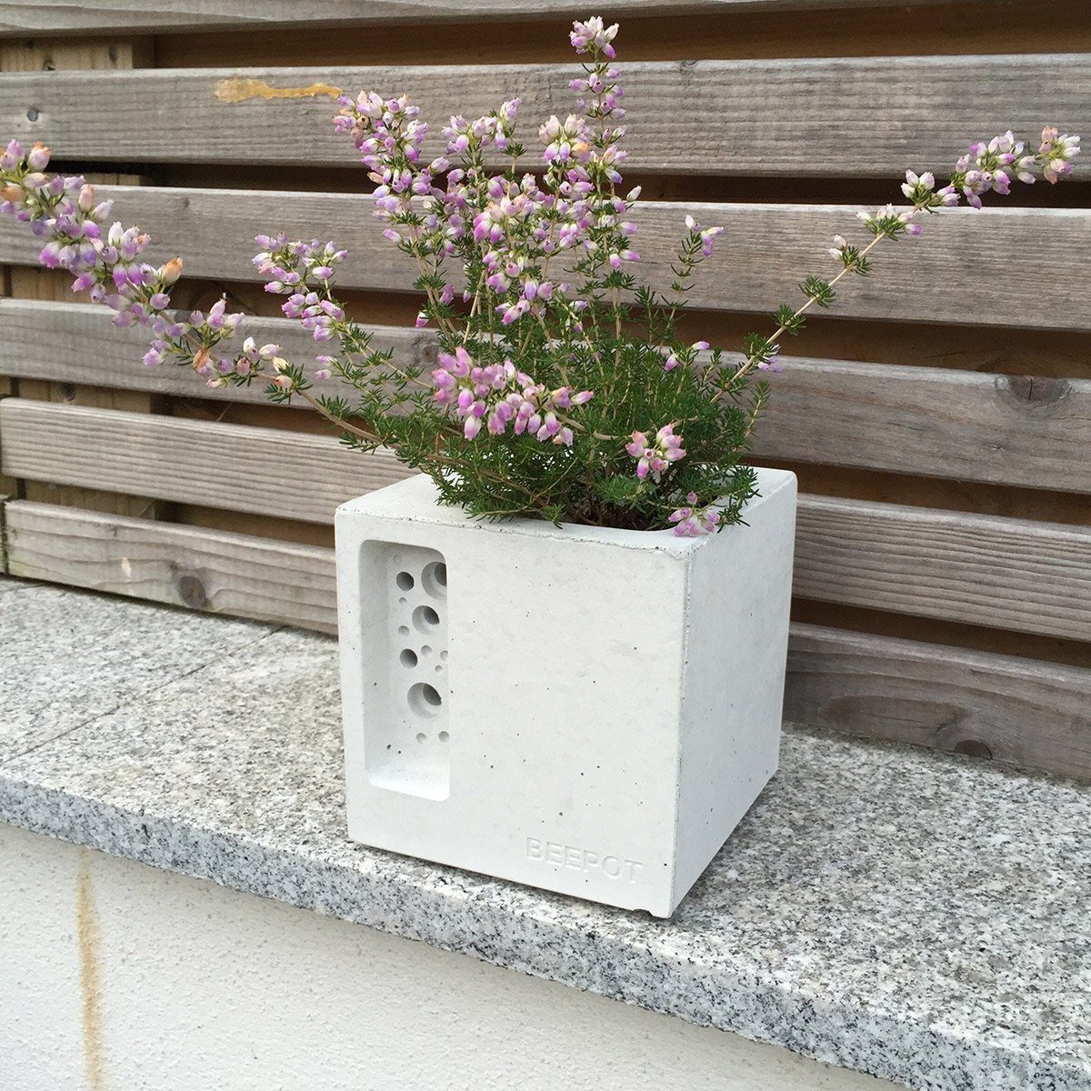 Beepot Planter and Bee House