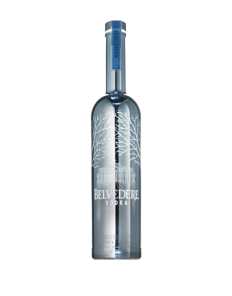Belvedere Silver Saber Vodka with LED Light in Base