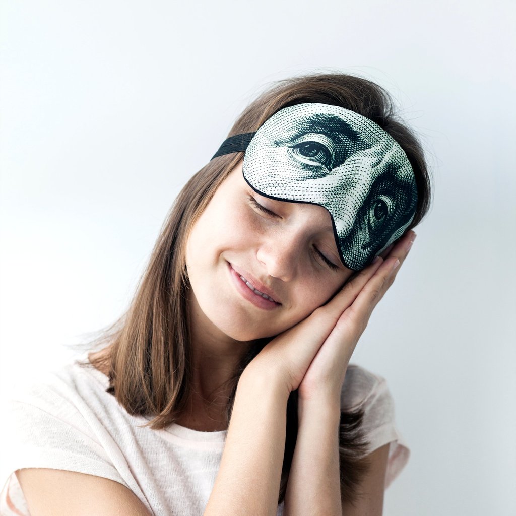 Benjamin Franklin Sleep Mask