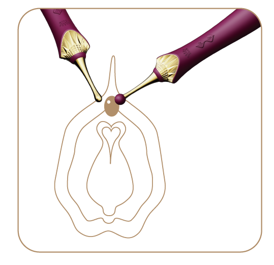 Bess Clitoral Massager Turquoise Green