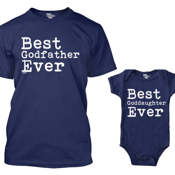 Best Godparent/Best Godchild Matching Bodysuit & T-Shirt