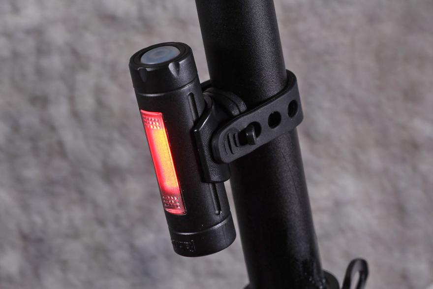 Bicycle Tail Light Shines Brighter When You Slow Down