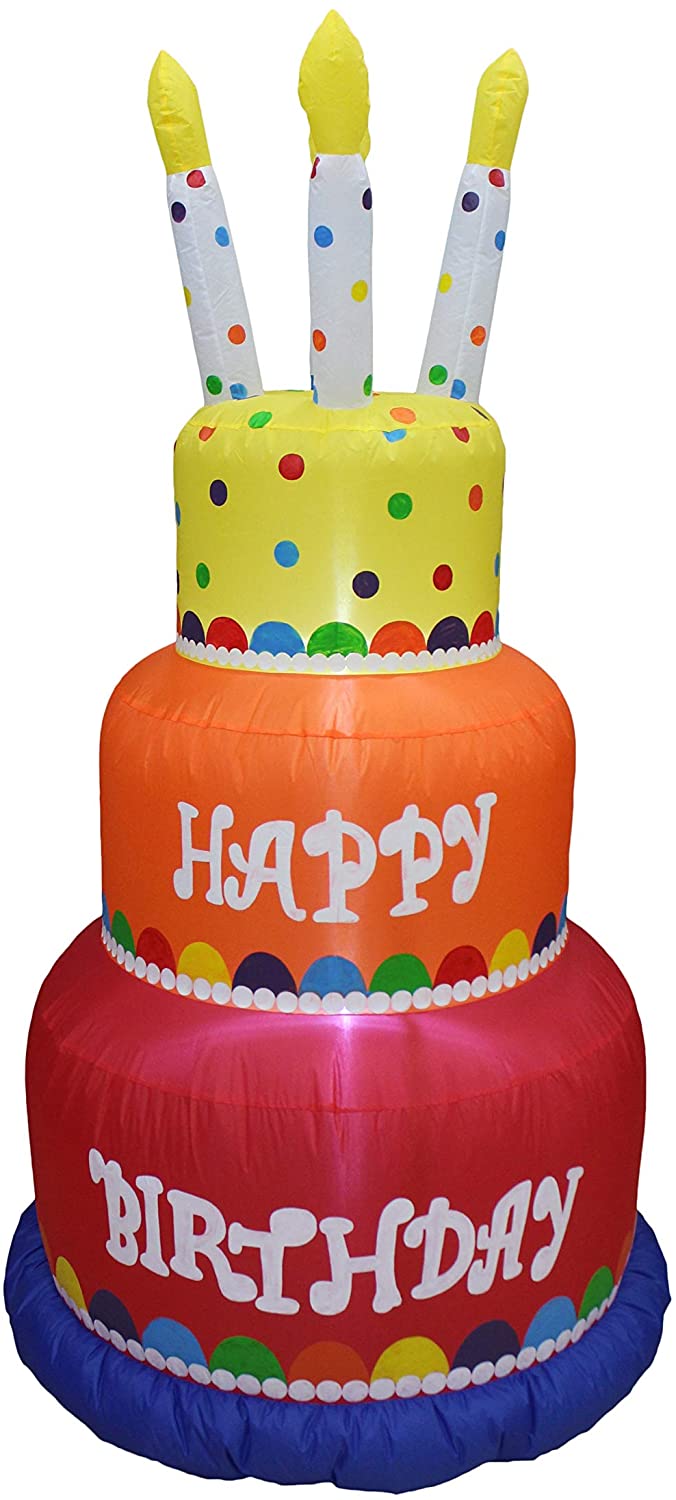 Birthday Cake Inflatable Party Decoration