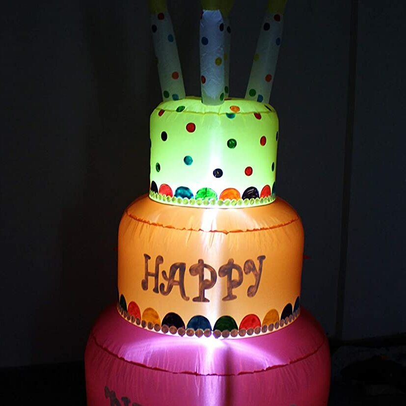 Birthday Cake Inflatable Party Decoration