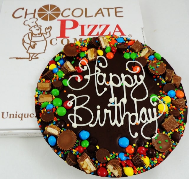 Birthday Chocolate Pizza