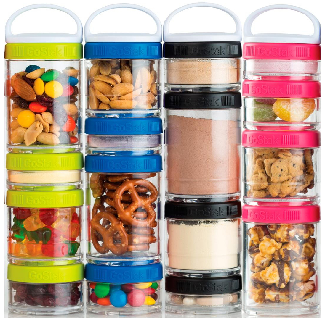 Blender Bottle Twist n' Lock Storage Jars