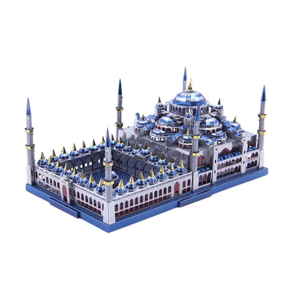 Blue Mosque 3D Metal Puzzle Assembly