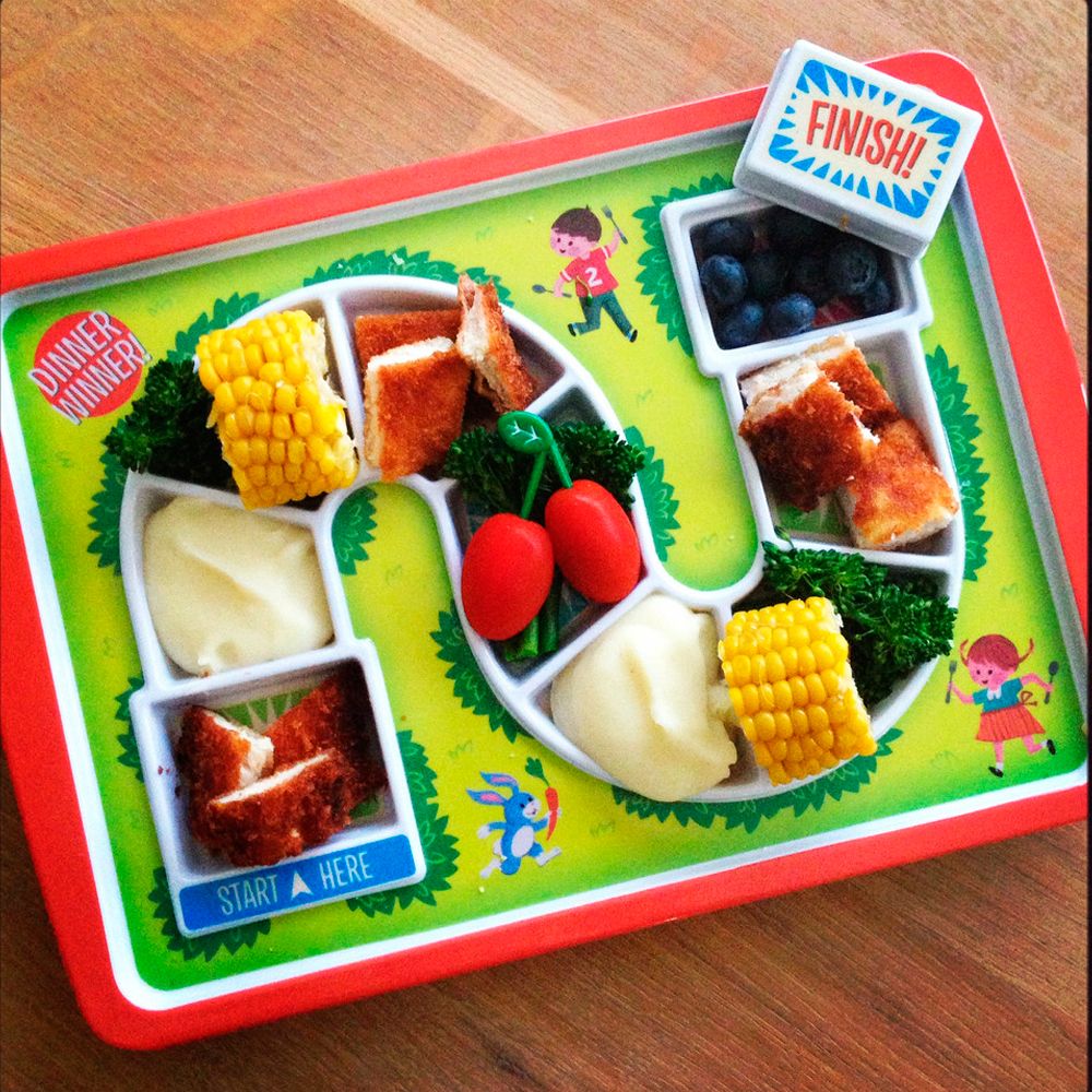 Board Game Eating Tray