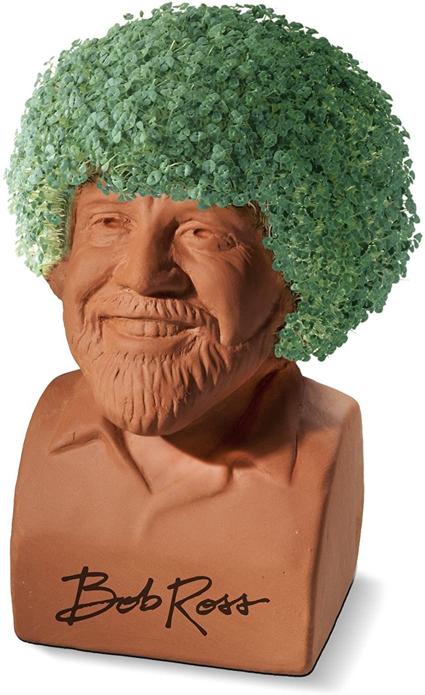 Bob Ross Chia Pet