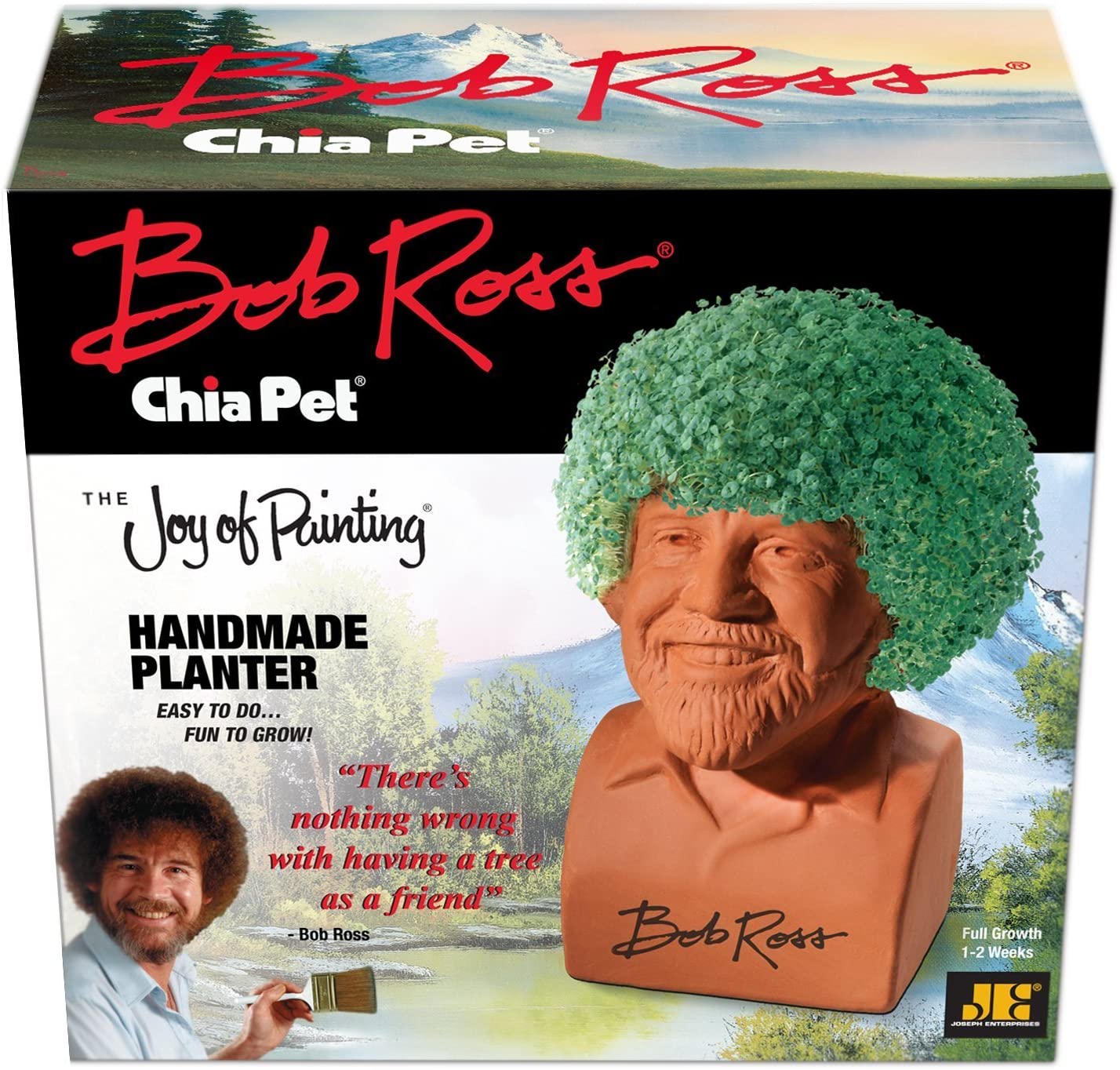 Bob Ross Chia Pet