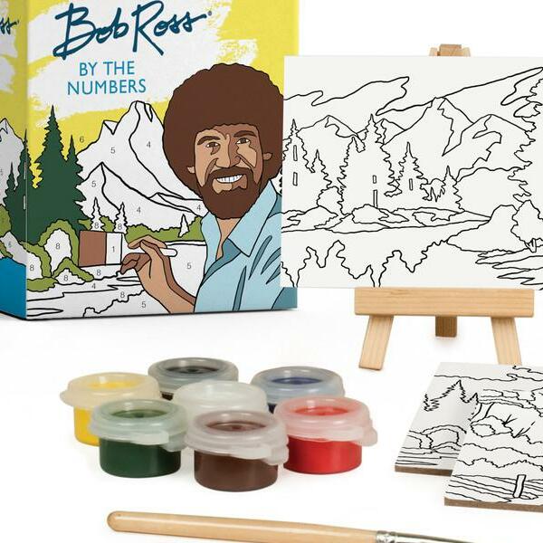 Bob Ross Paint  by Numbers Mini Kit