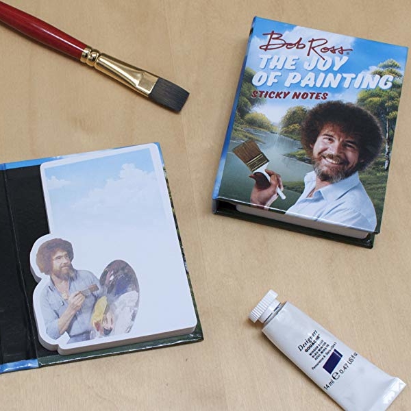 Bob Ross The Joy of Painting Sticky Notes Booklet