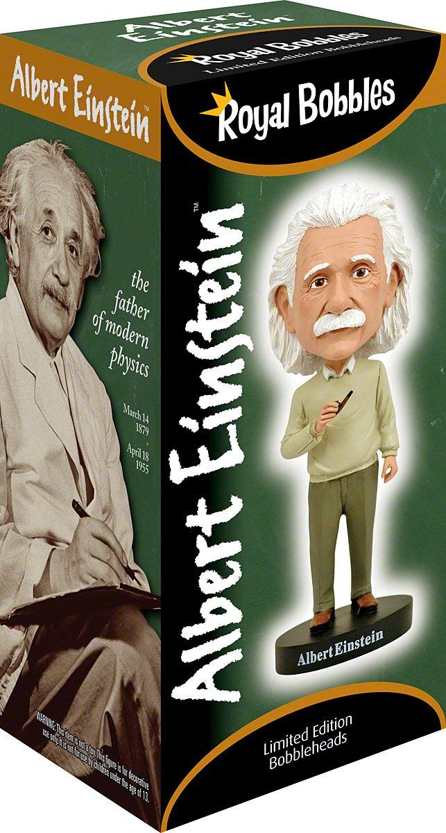 Bobblehead of Albert Einstein