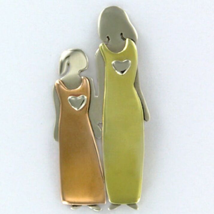 Bond Between Two Sisters Pendant