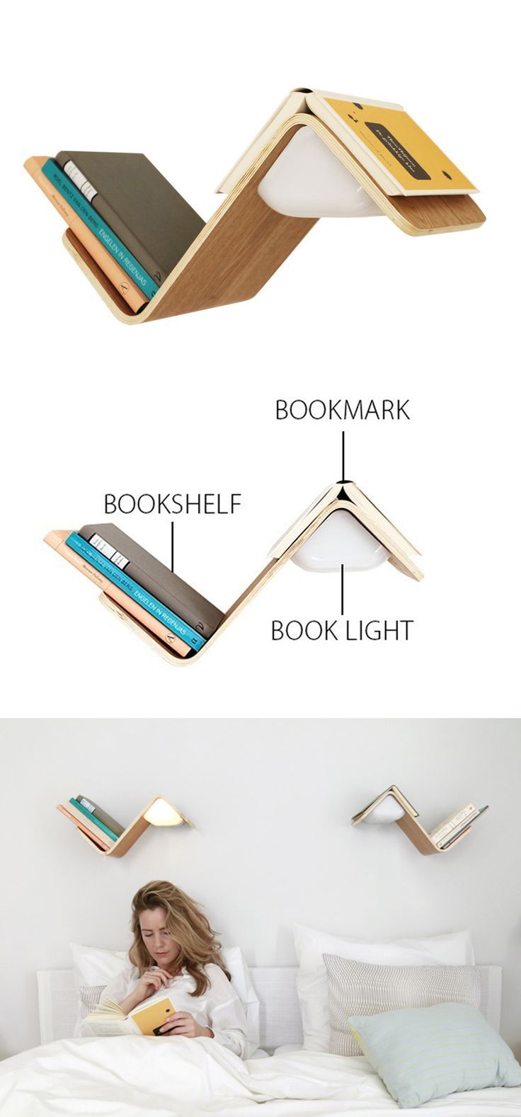 Booklamp Bookshelf