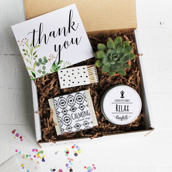 Botanical Thank You Gift Box