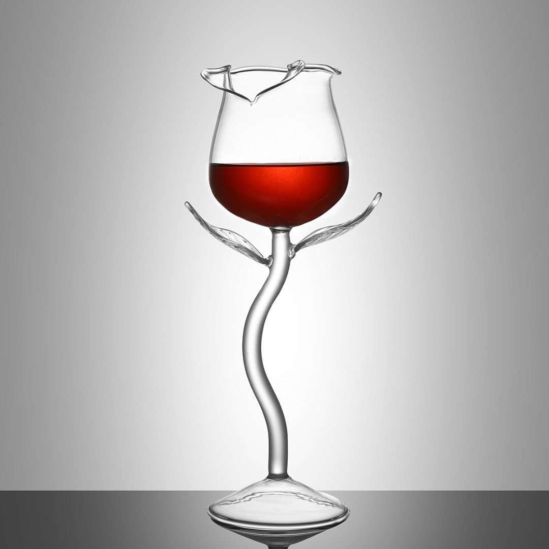  Rose Wine Glass