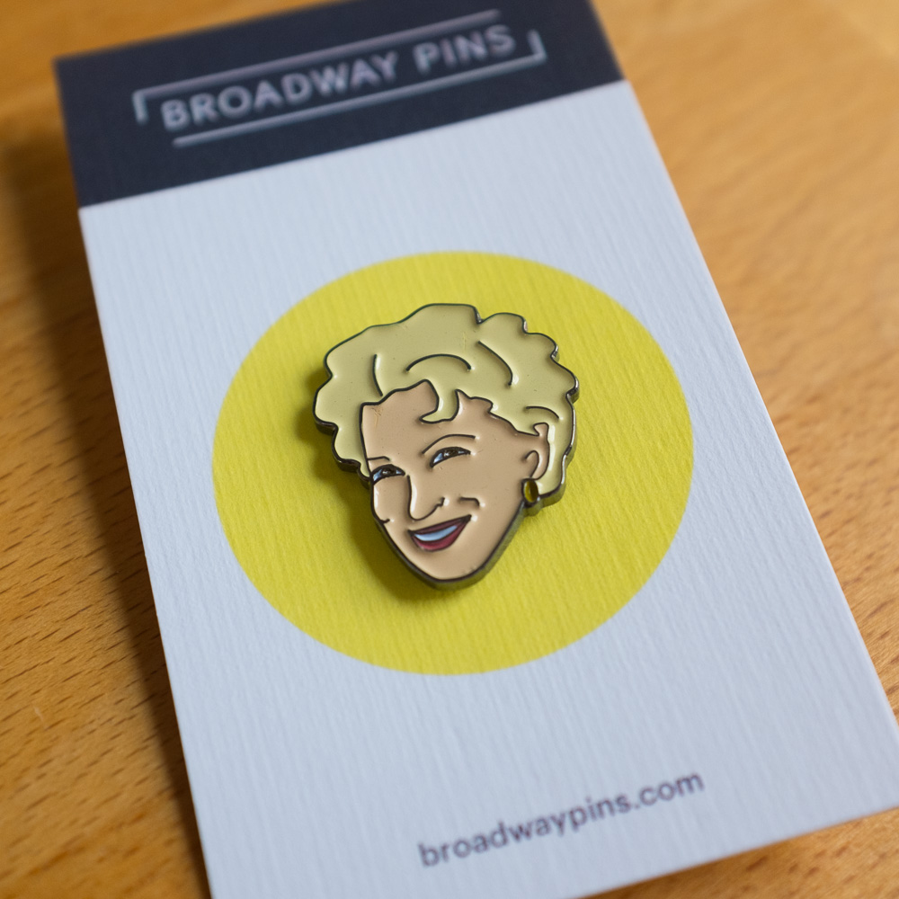 Your Favourite Broadway Person Pin