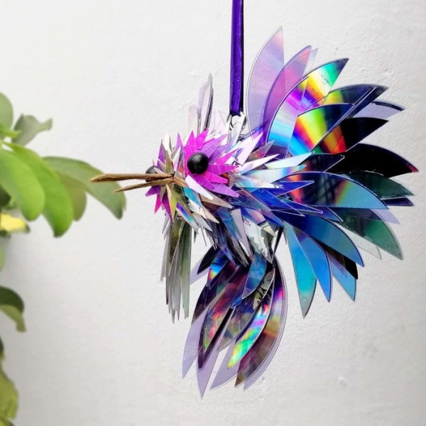 Broken CD Bird