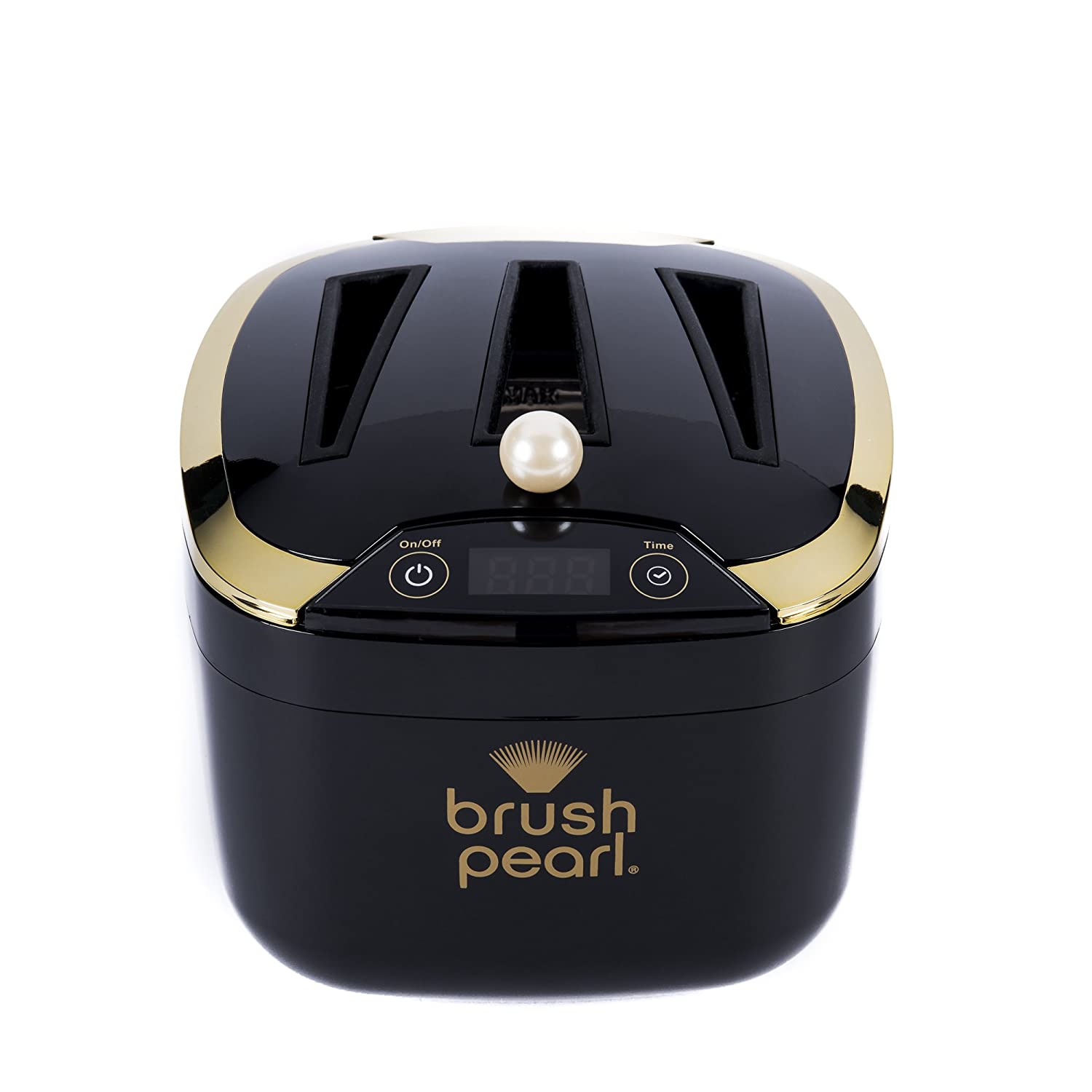 BrushPearl Electric Professional Ultrasonic Makeup Brush Cleaning Device