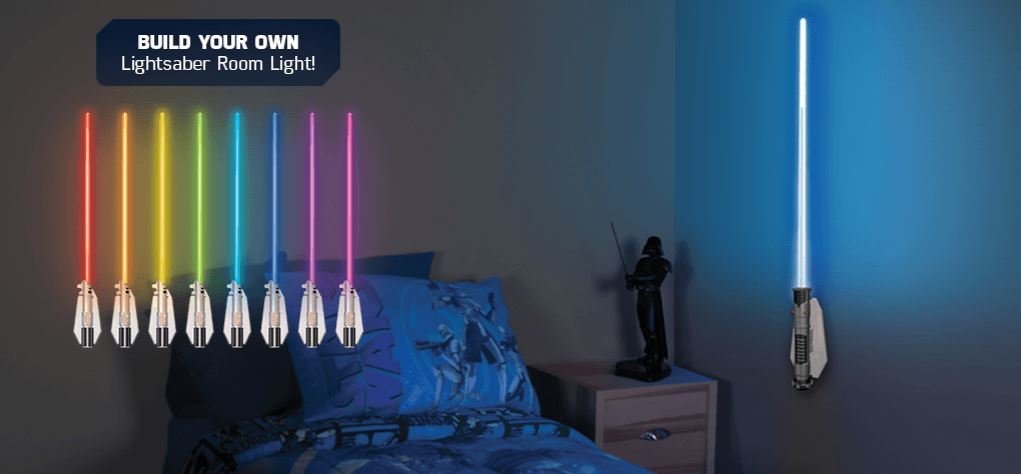 Build Your Own Lightsaber Room Light