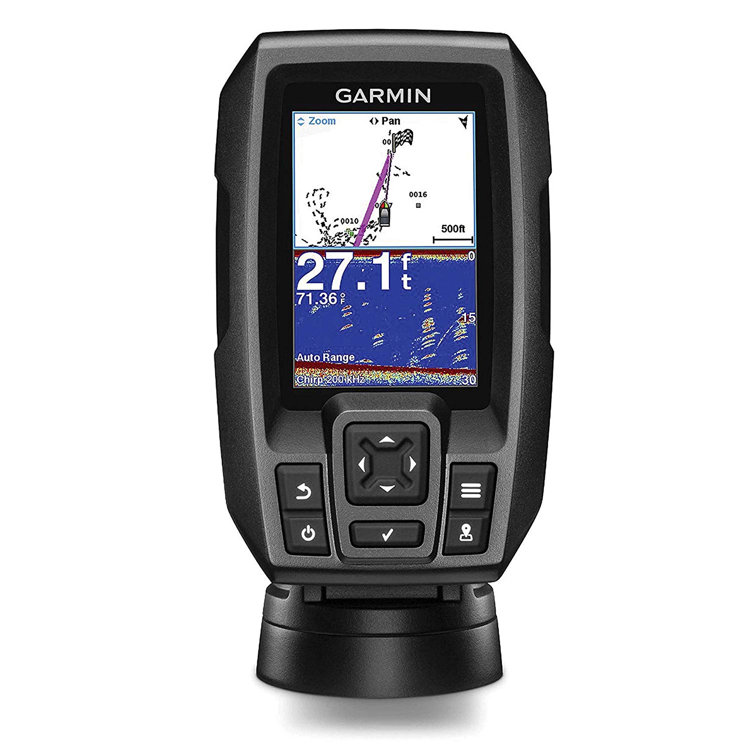 Built-in GPS Fish Finder