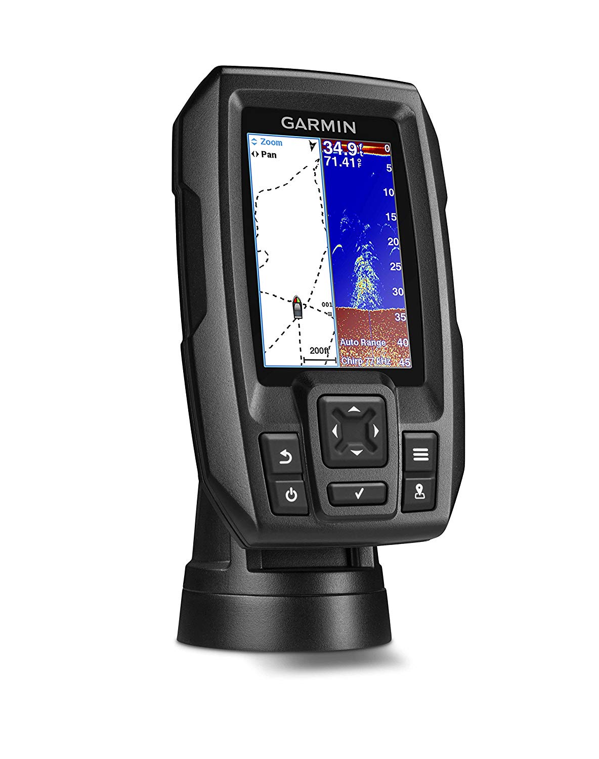 Built-in GPS Fish Finder