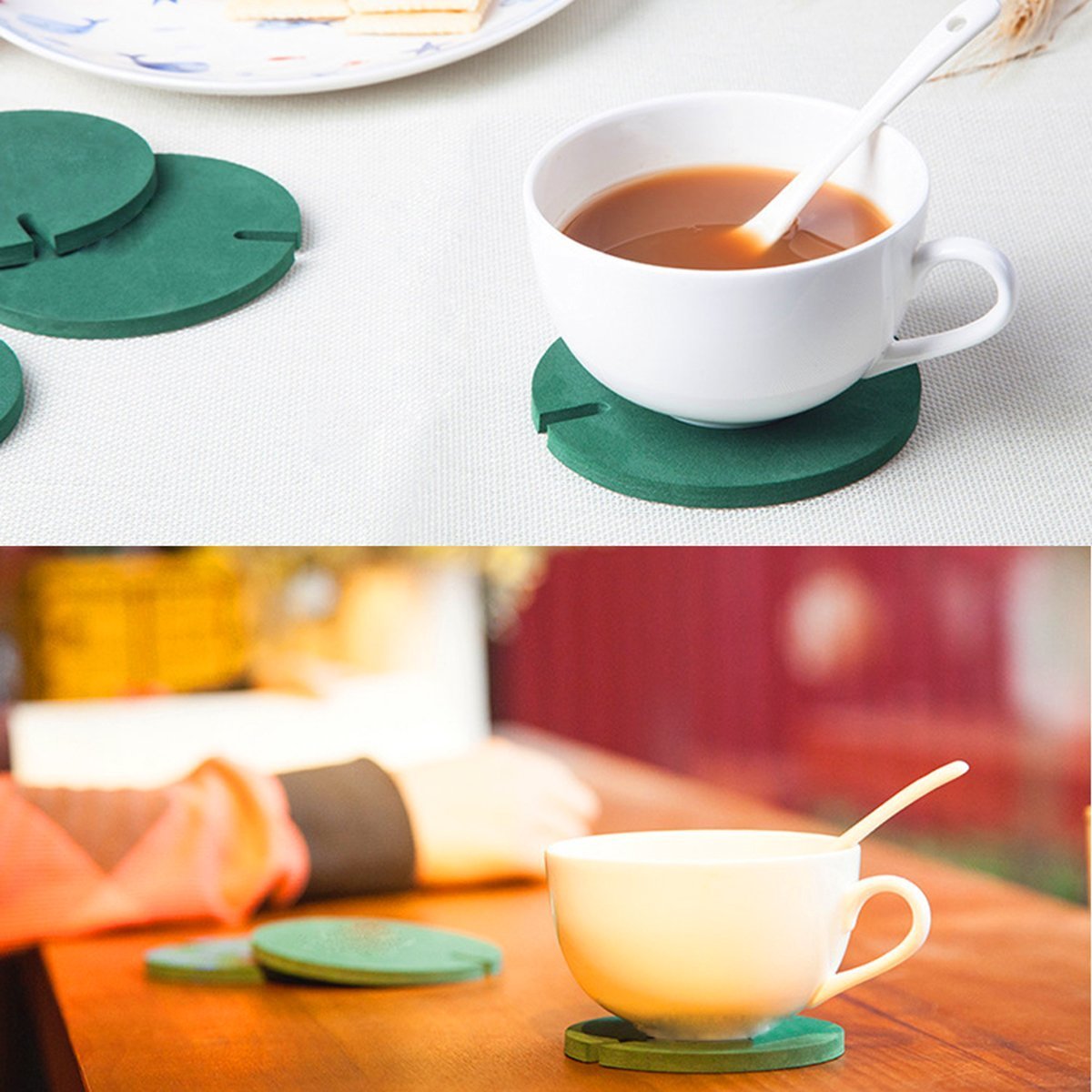 Cactus-Shaped Coasters