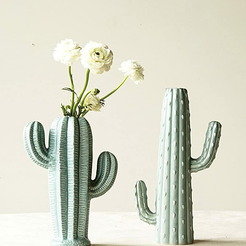 Cactus Shaped Vase