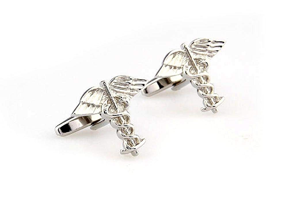 Caduceus Cufflinks