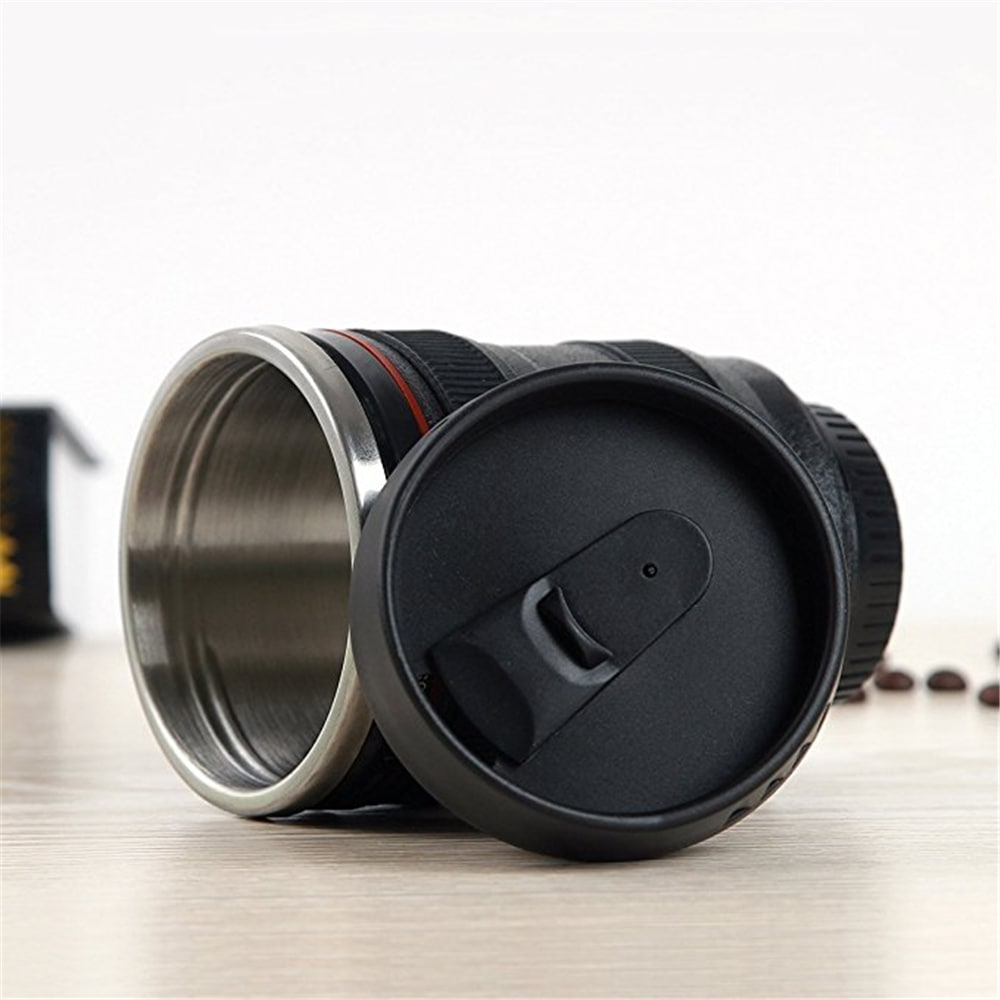 Camera Lens Travel Thermos