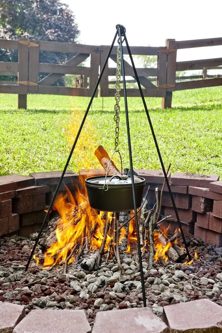 Campfire Cooking Dutch Oven Tripod