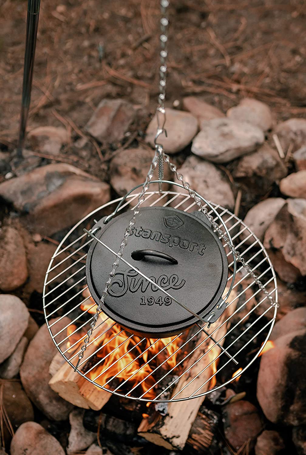 Campfire Cooking Dutch Oven Tripod