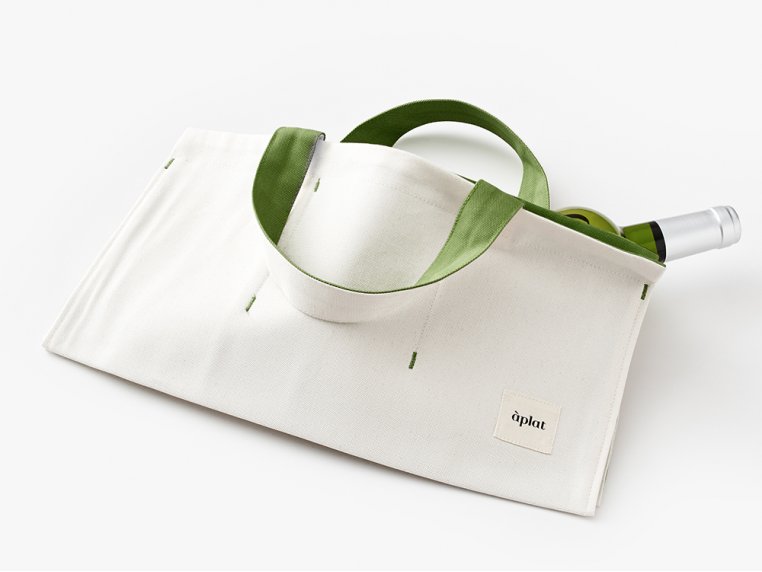 Canvas Picnic Tote Bag