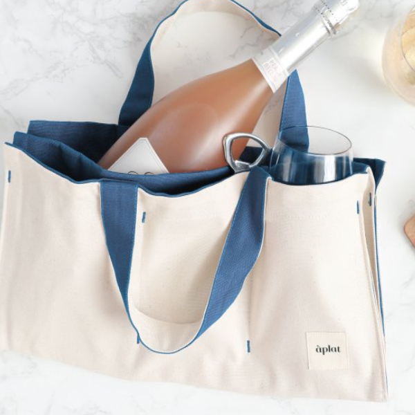 Canvas Picnic Tote Bag