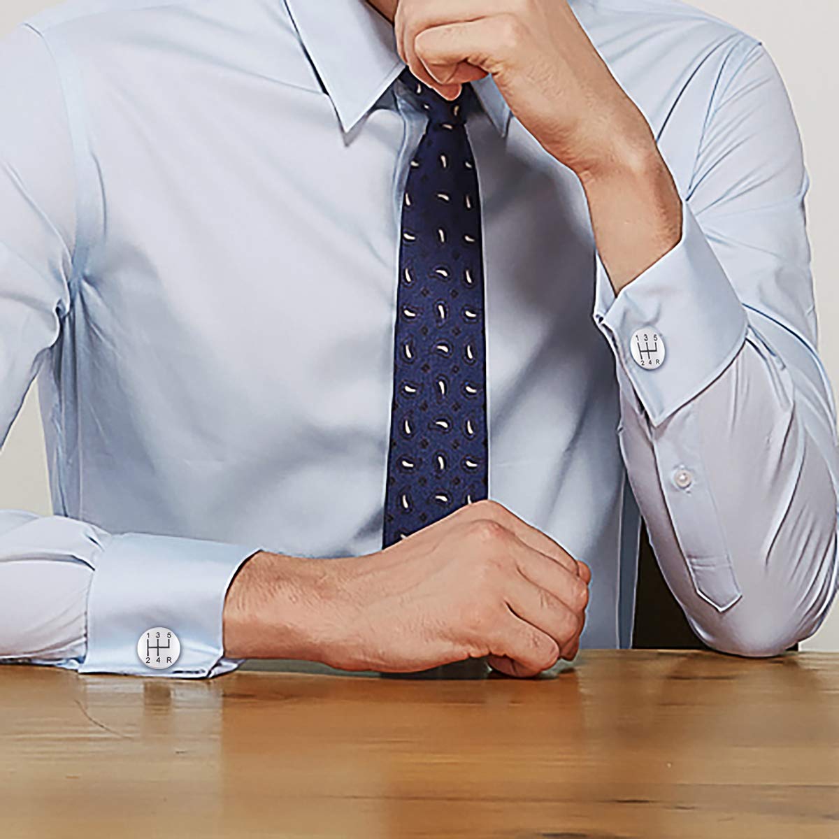 Car Shift Gear Cufflinks