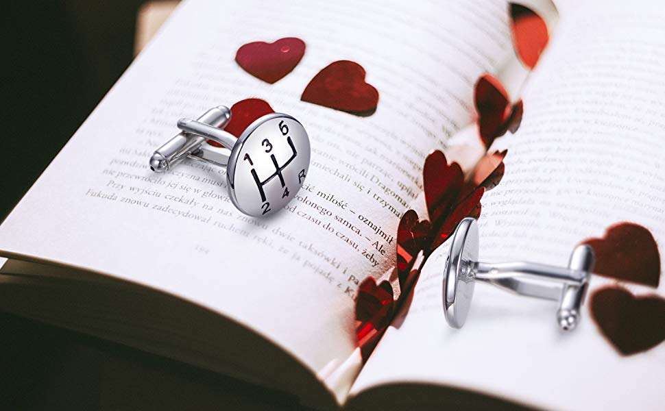 Car Shift Gear Cufflinks