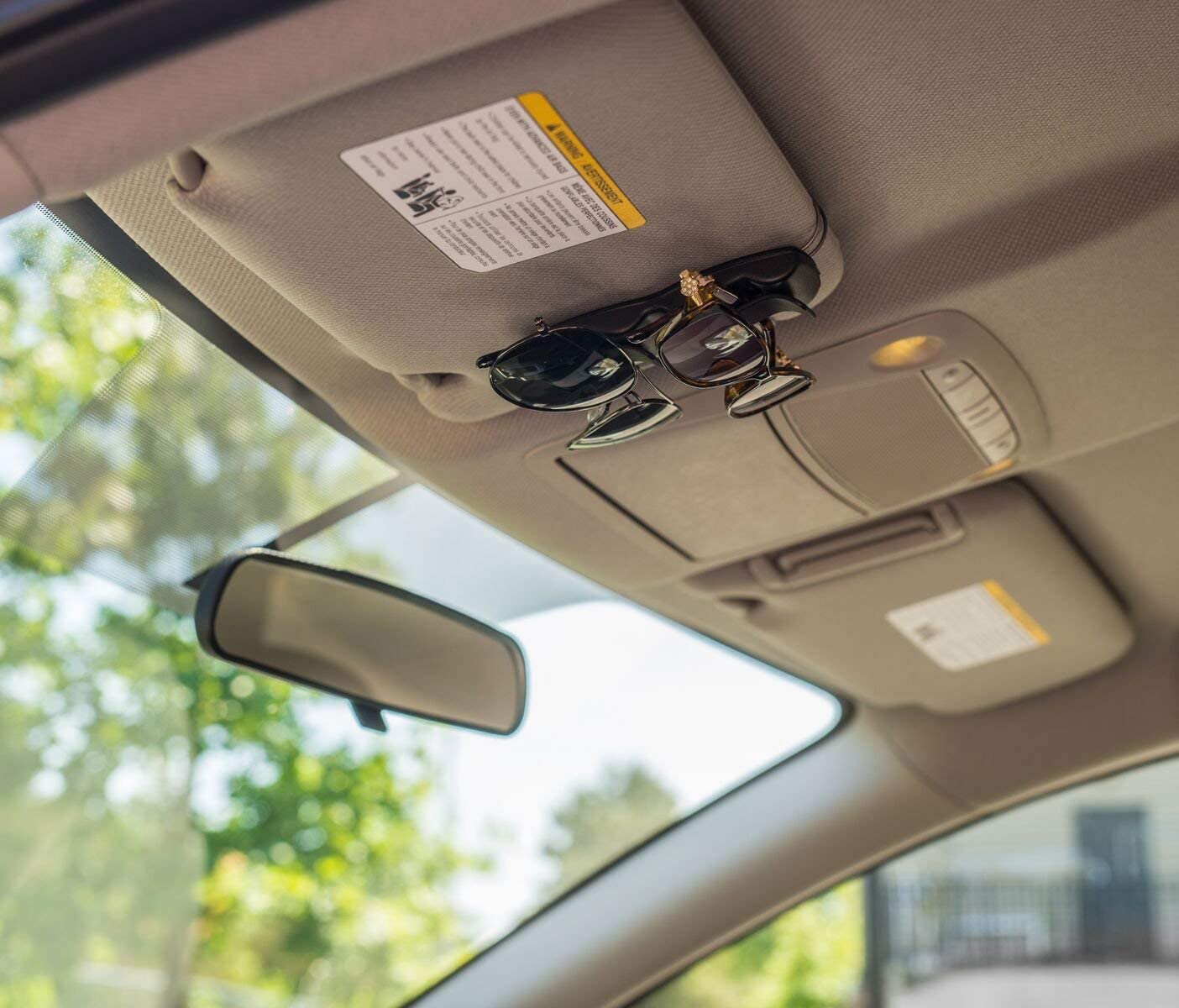 Car Sun Visor Glasses Holder