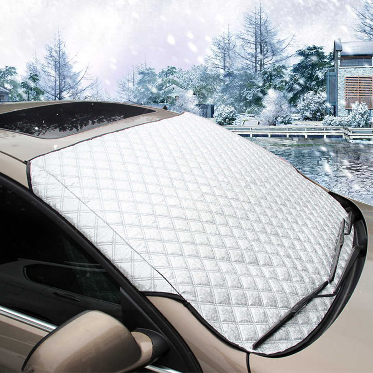 Car Windshield Snow Cover