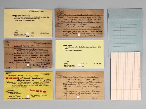 Card Catalog: 30 Notecards from the Library of Congress