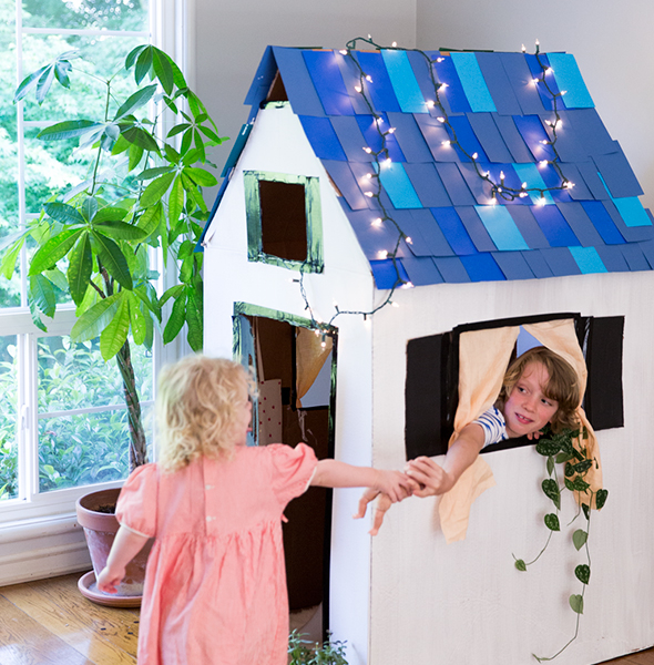 Cardboard Playhouse