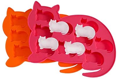 Cat Shaped Silicone Ice Cube Mold