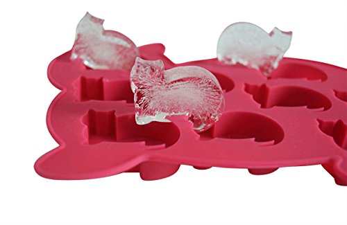 Cat Shaped Silicone Ice Cube Mold