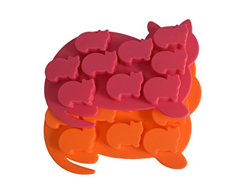 Cat Shaped Silicone Ice Cube Mold