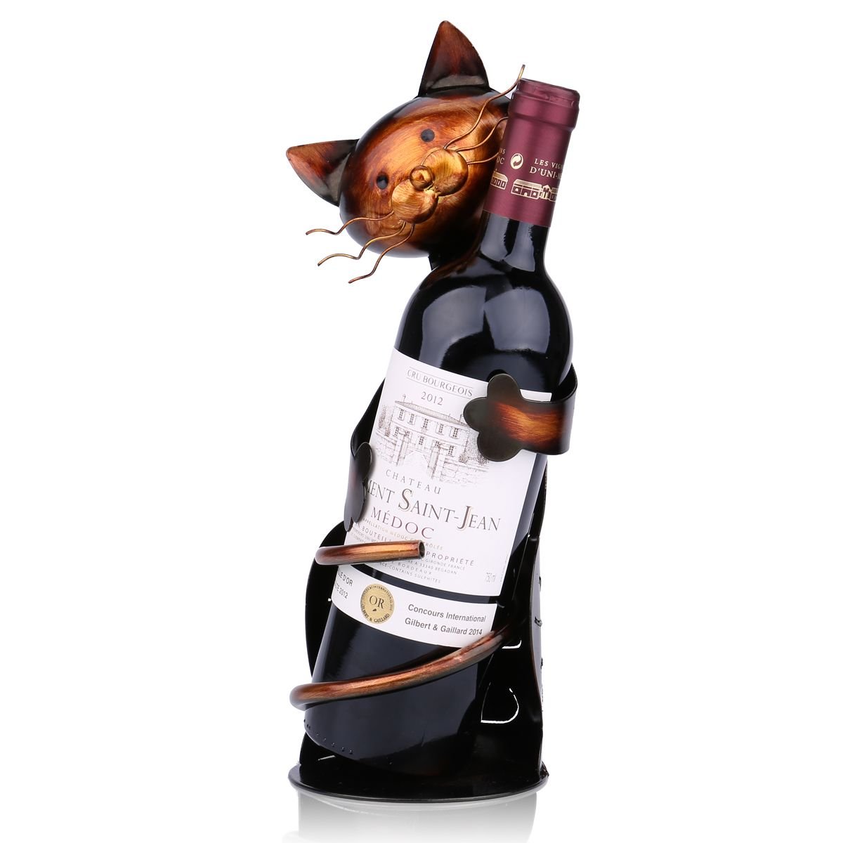 Cat Shaped Wine Holder