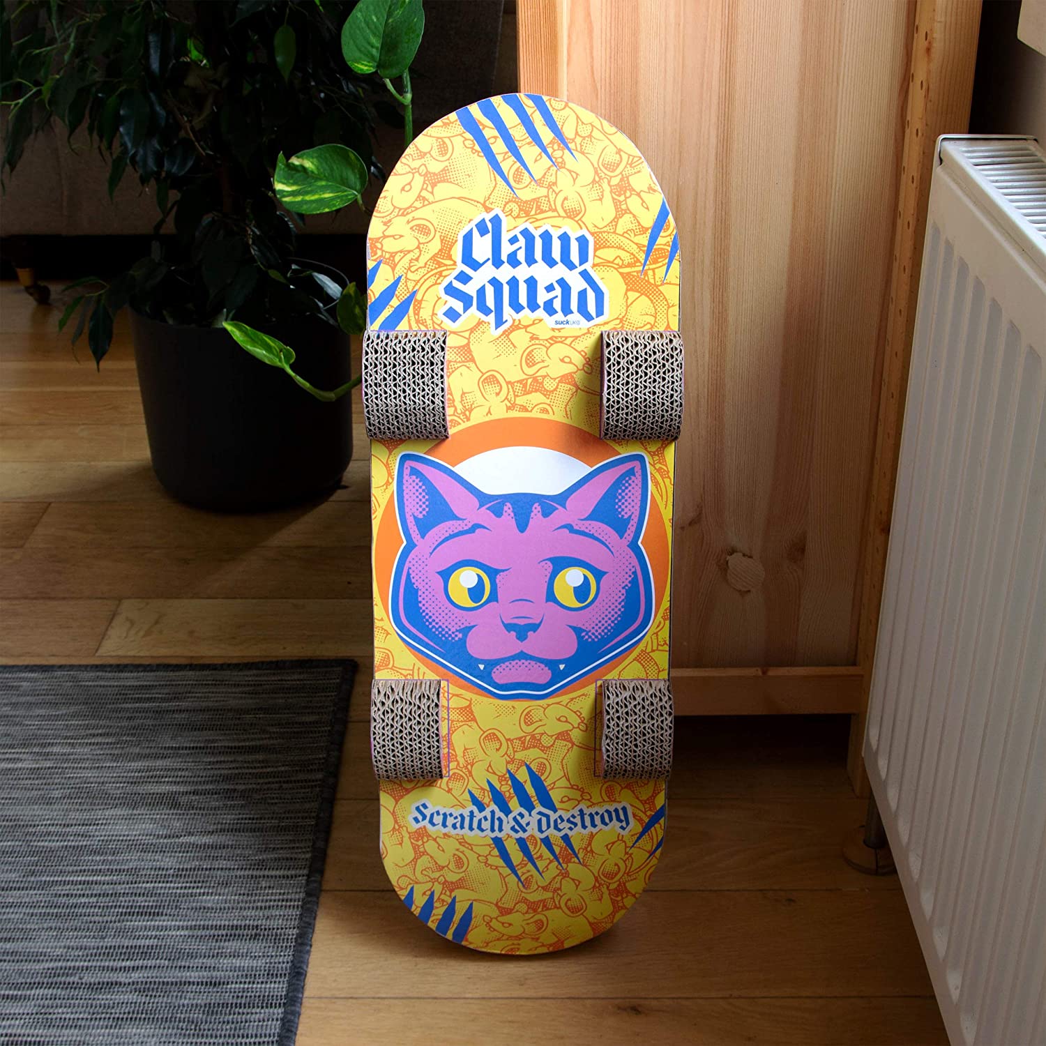 Cat Skateboard Scretcher